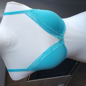 Natori bra 36D, pale teal push-up